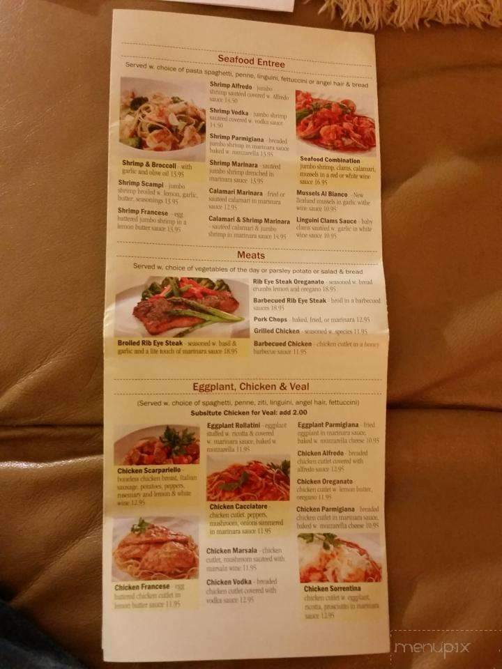 Vincent & Andrea Restaurant - Richmond Hill, NY menu_pic
