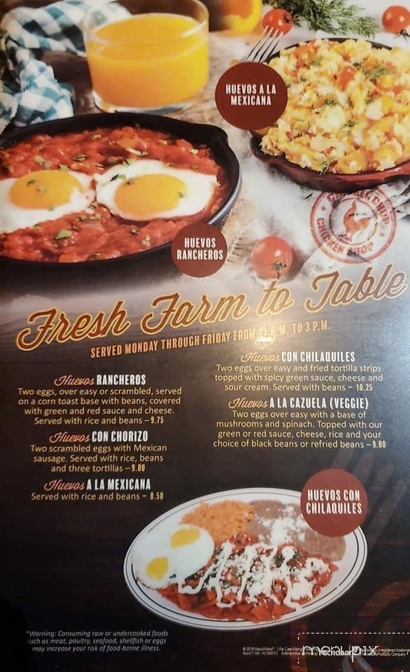 La Cocina - Lakewood, NY menu_pic