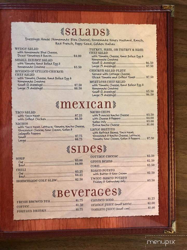 On Broadway - Anderson, IN menu_pic