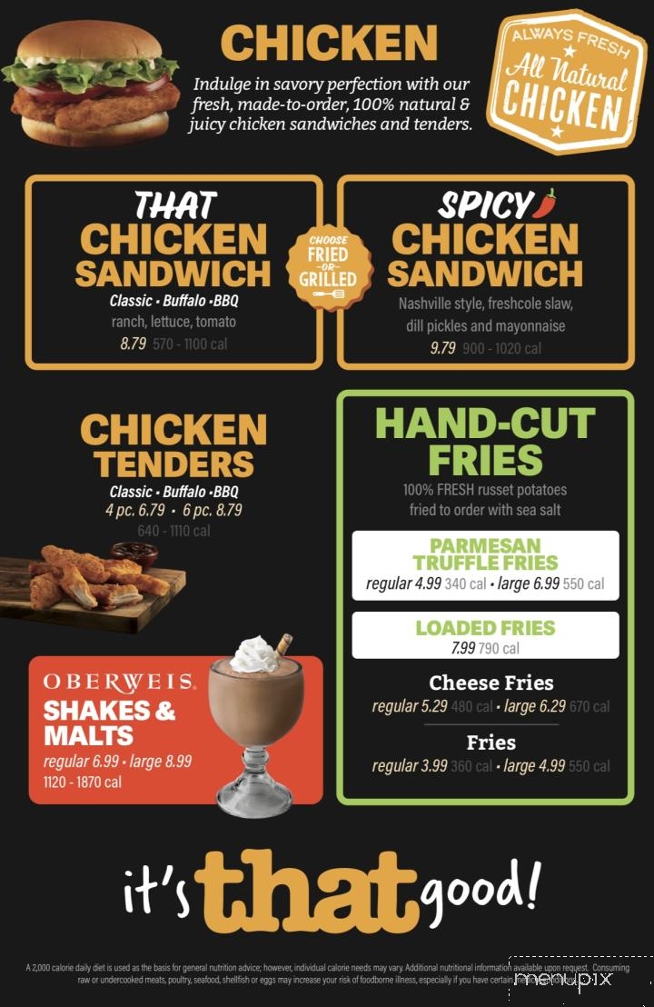 That Burger Joint - Naperville, IL menu_pic
