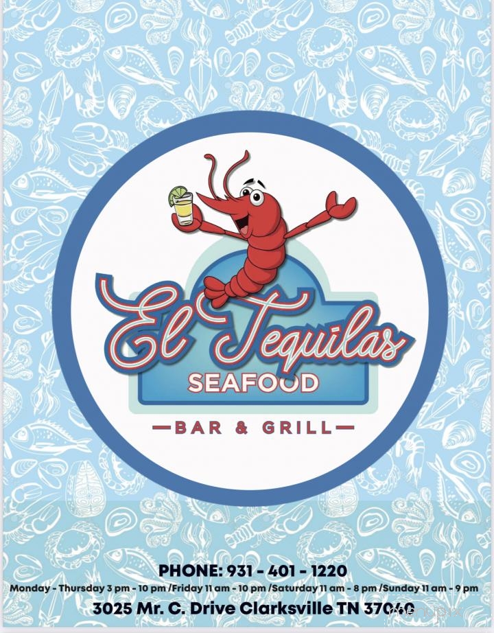 El Tequilas Seafood Bar & Grill - Clarksville, TN menu_pic