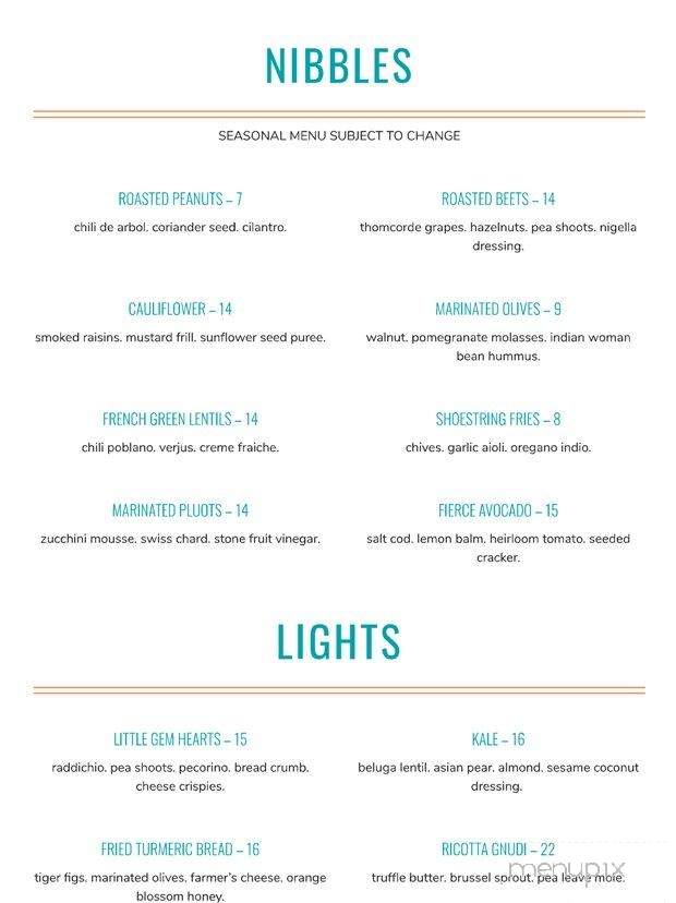 Mister O's - Studio City, CA menu_pic