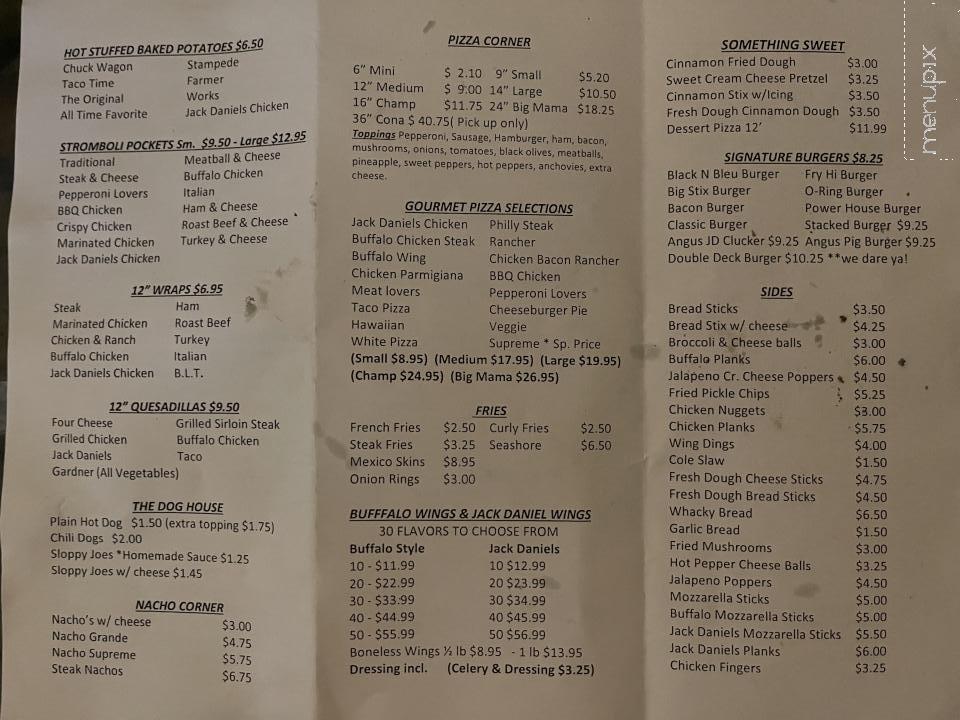 Coney Pizza - Lonaconing, MD menu_pic