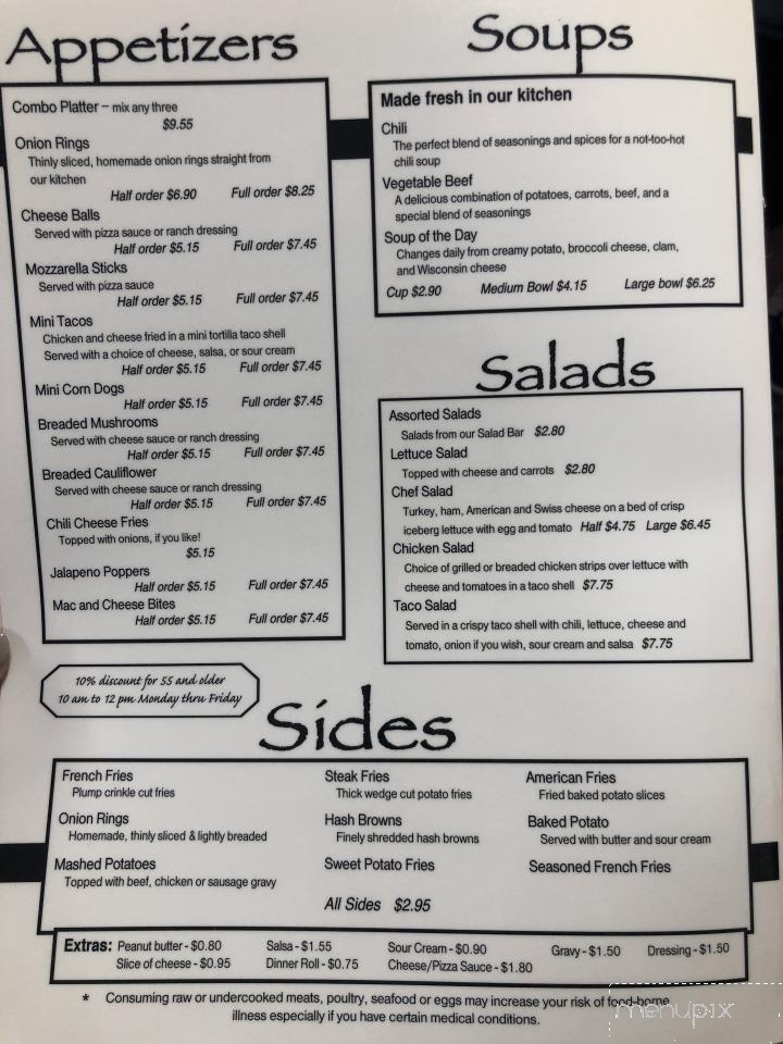 Mr C's Steakhouse - Knoxville, IA menu_pic