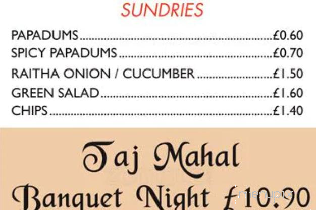 Taj Mahal Restaurant - London, ON