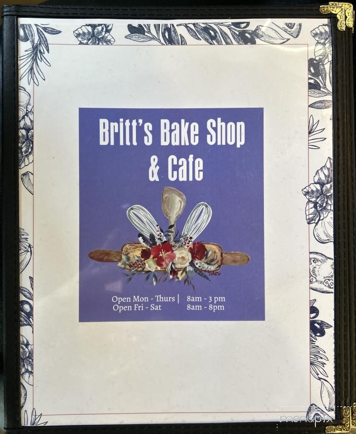 Britt’s Bake Shop And Cafe’ - Marshall, AR