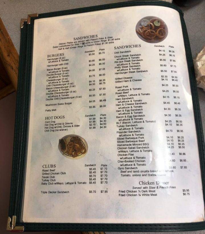 Theo's Family Restaurant - Greer, SC menu_pic