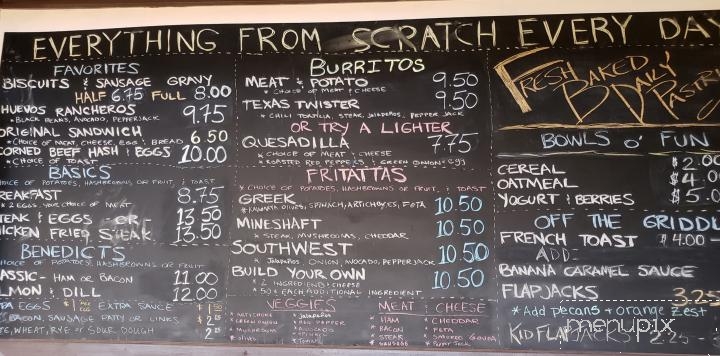Park & Main Cafe - Butte, MT menu_pic
