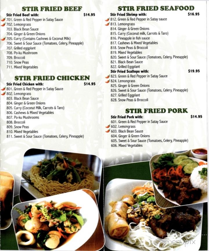 Viet Express Take Out & Delivery - Ottawa, ON menu_pic
