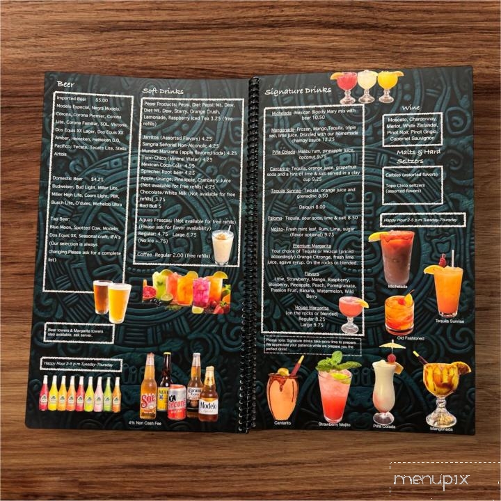 Los Mezcales Bar & Grill - Fond du Lac, WI menu_pic