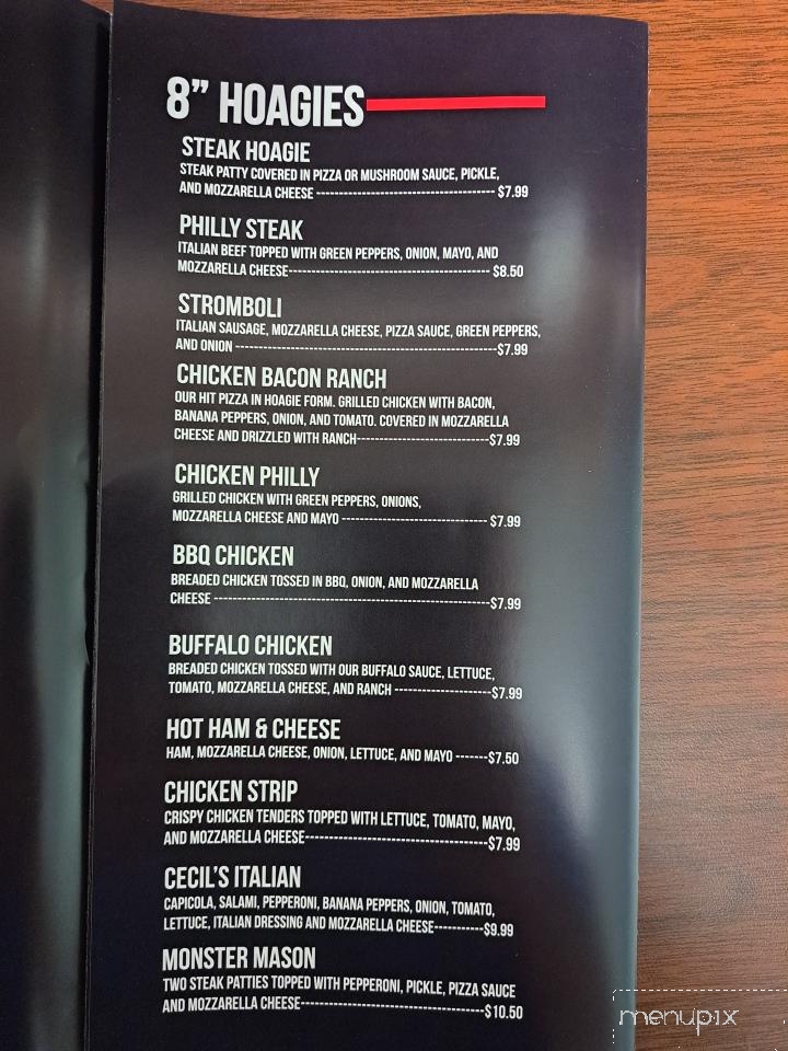 Cecil's Slice of Pie - Versailles, IN menu_pic