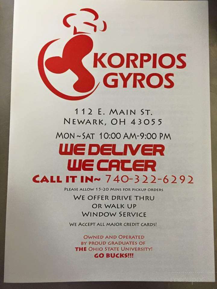 Skorpios Gyros - Newark, OH