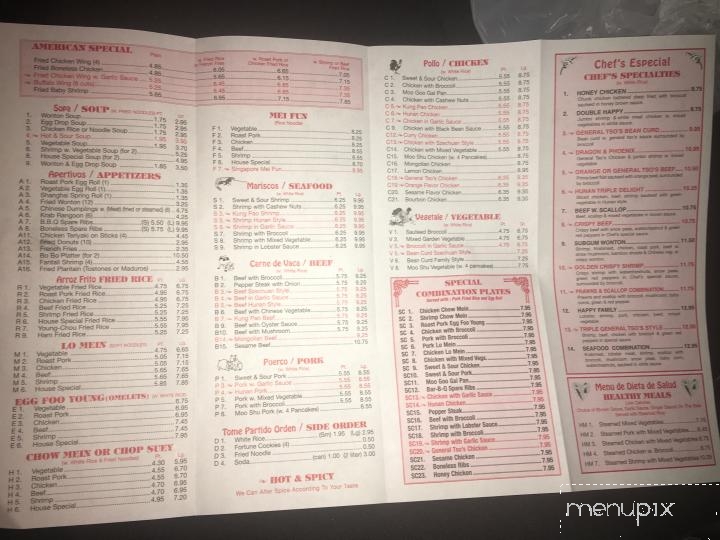 NY Chinese - Orlando, FL menu_pic