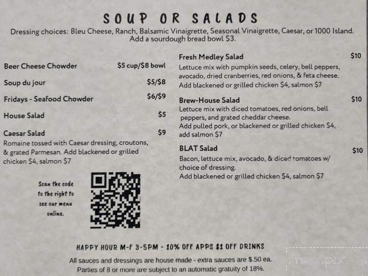 Kootenai River Brewing Company - Bonners Ferry, ID menu_pic