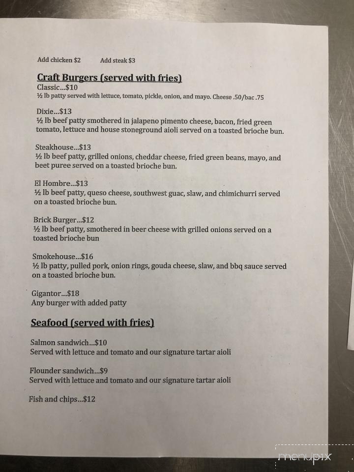 The Pineapple Tea Room - Cumberland Gap, TN menu_pic