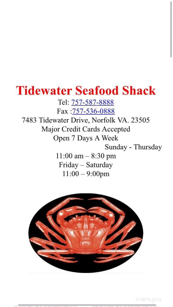 Tidewater Seafood - Norfolk, VA