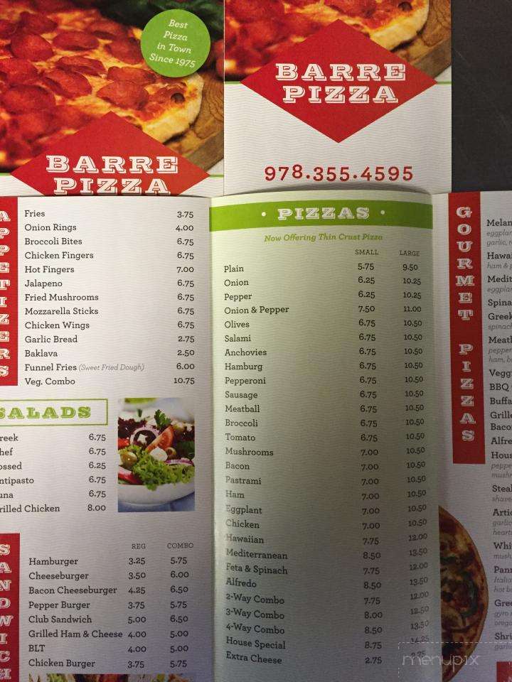 Barre Pizza - Barre, MA menu_pic