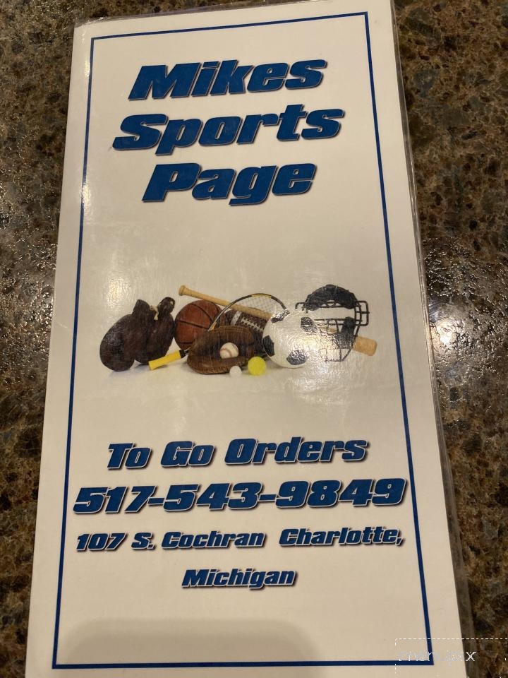 Mike's Sports Page - Charlotte, MI