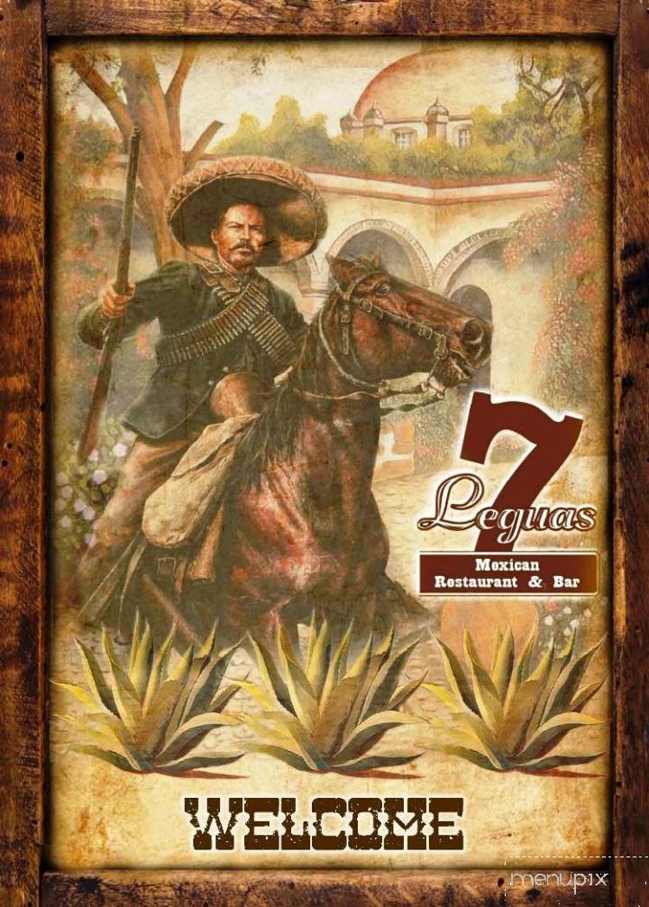7 Leguas Mexican Restaurant - Montgomery, TX menu_pic