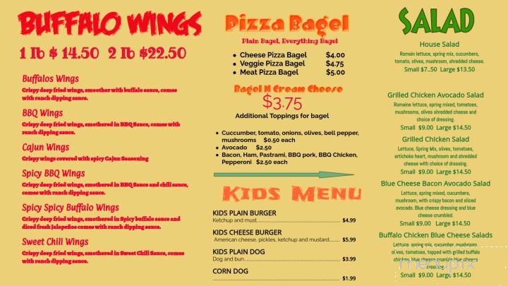 Hot Deli - Fortuna, CA menu_pic