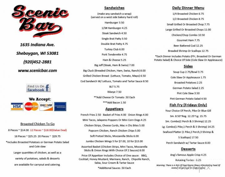 Scenic Bar & Restaurant - Sheboygan, WI