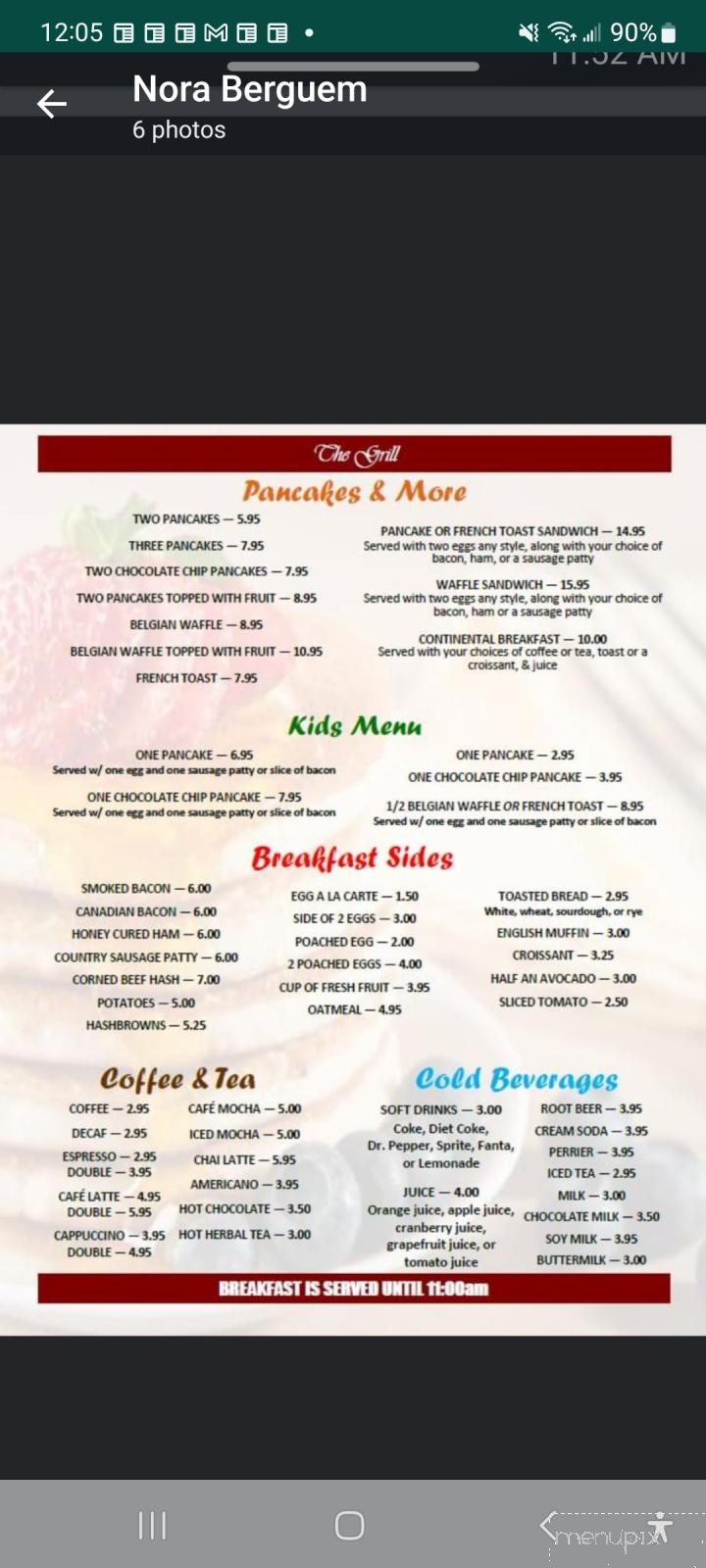 Grill - Lone Pine, CA menu_pic
