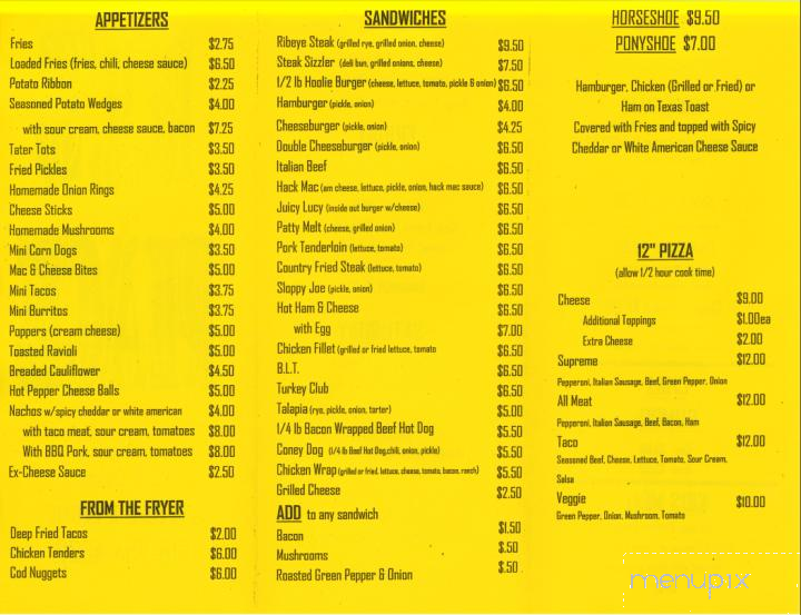 R J's Place - Hartford, IL menu_pic
