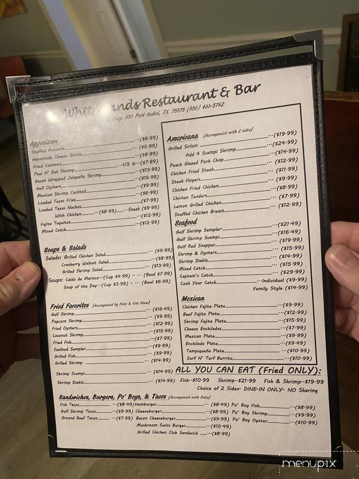White Sands Restaurant & Bar - Port Isabel, TX