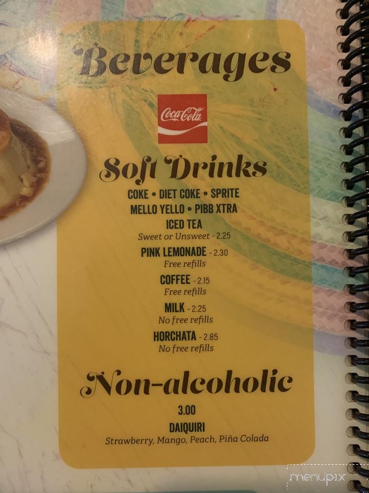 Los Portales Mexican Restaurant - Benton, KY menu_pic