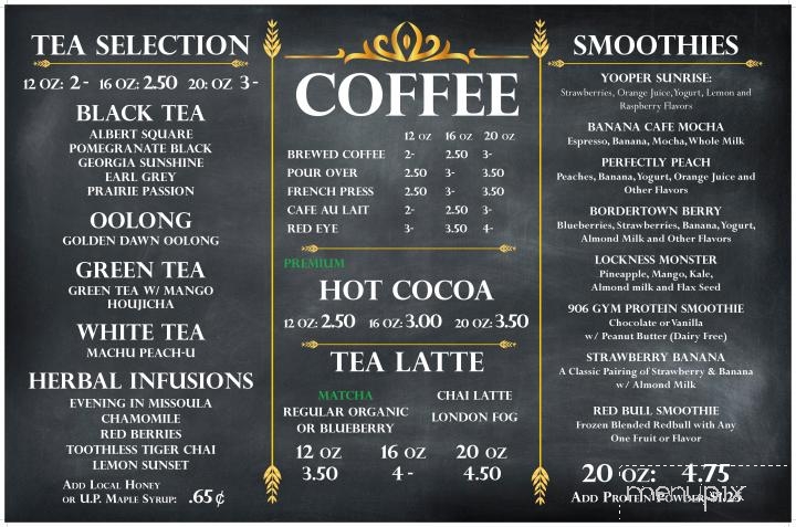 Superior Cafe - Sault Ste Marie, MI menu_pic