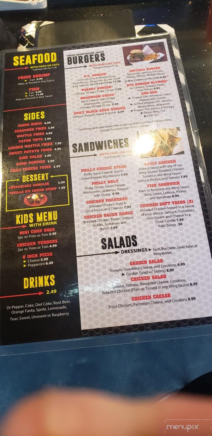 Wicked Wings - Kyle, TX menu_pic