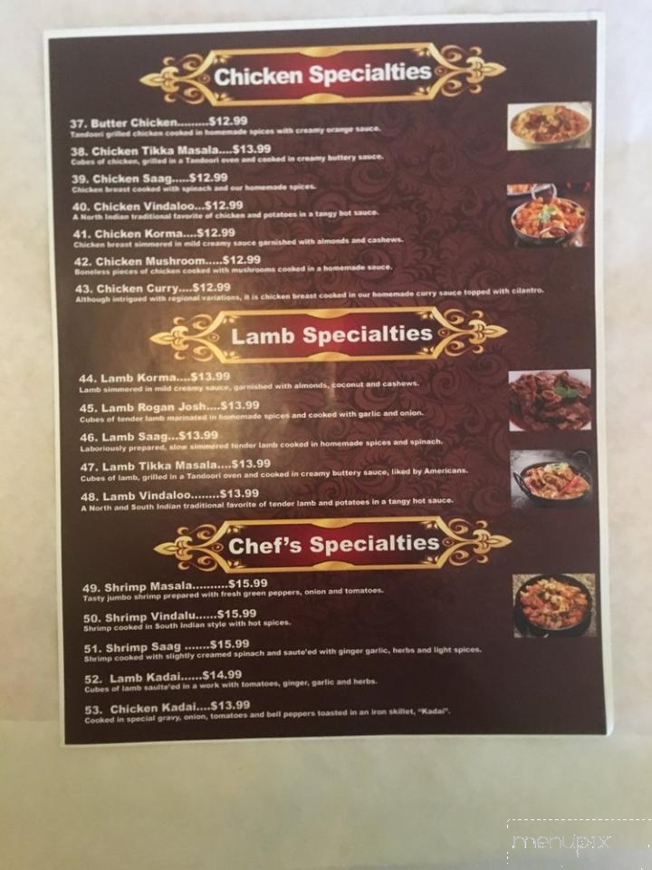 Napali Chulo And Indian Cuisine - Fort Worth, TX menu_pic