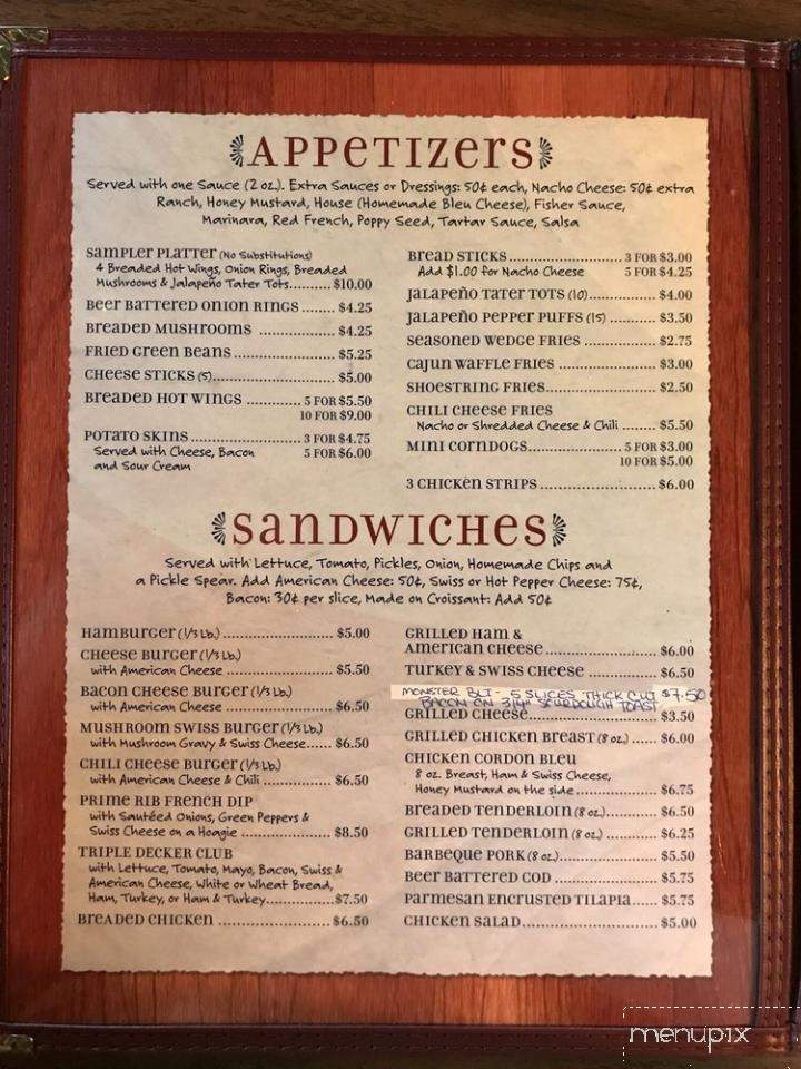 On Broadway - Anderson, IN menu_pic