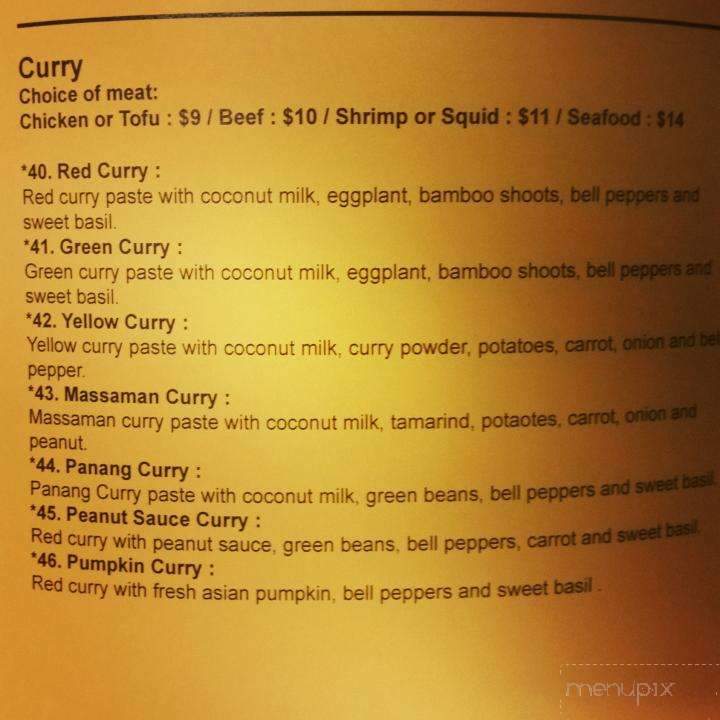 Ploy's Thai Food - Portland, OR menu_pic