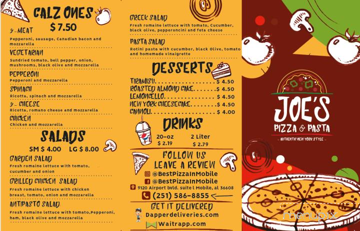 Joe's Pizza & Pasta - Mobile, AL