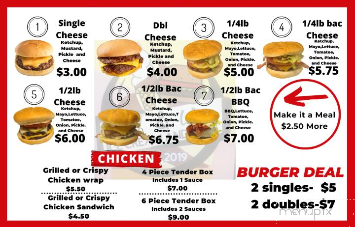 J&W Ice Cream and Grill - Roseville, MI menu_pic
