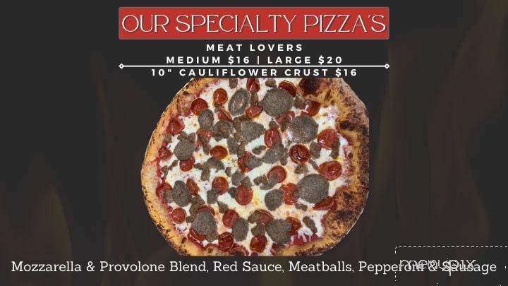 Soul On Fire Pizza - Lorain, OH menu_pic