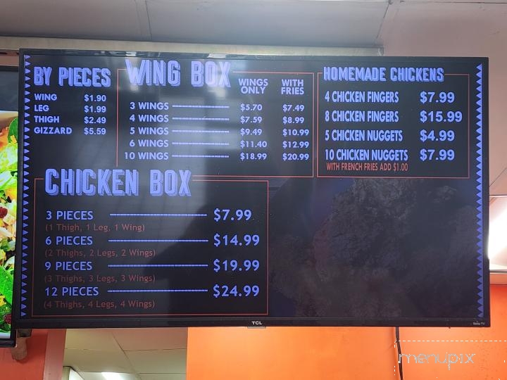 Chicken City - Gwynn Oak, MD menu_pic