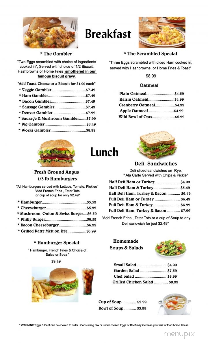 Two Seasons Cafe - Mesa, AZ menu_pic