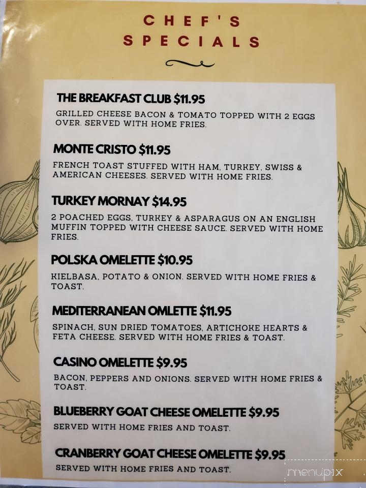 Mom's Restaurant - Ringoes, NJ menu_pic