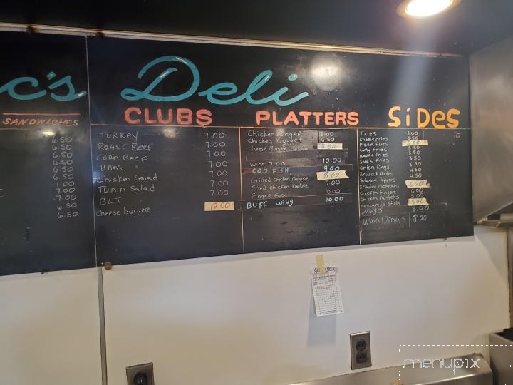 Doc's Deli - Lansdowne, PA menu_pic