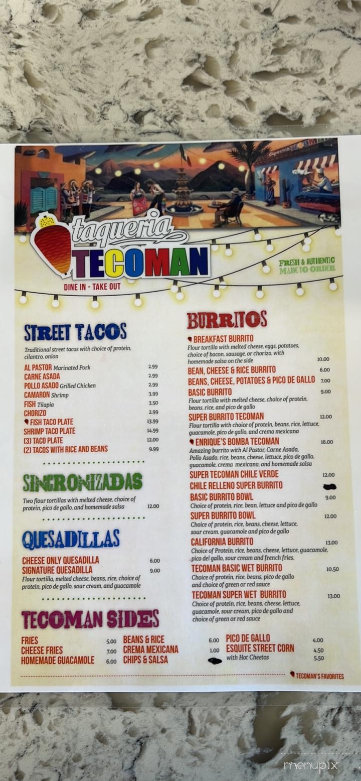 Taqueria Tecoman - Eureka, CA