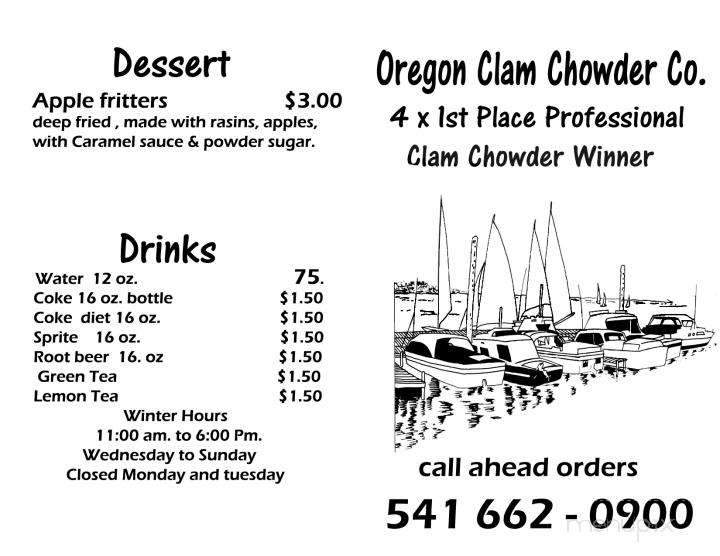 Oregon Clam Chowder Co. dba: Mid Town Grill - Myrtle Creek, OR