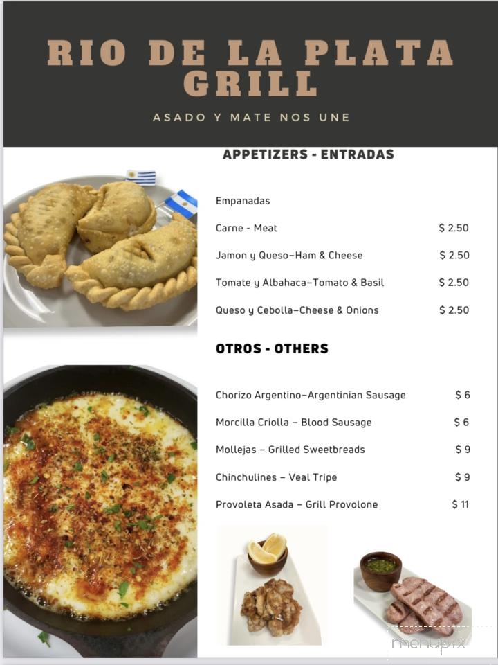 Rio De La Plata Grill - Sarasota, FL menu_pic
