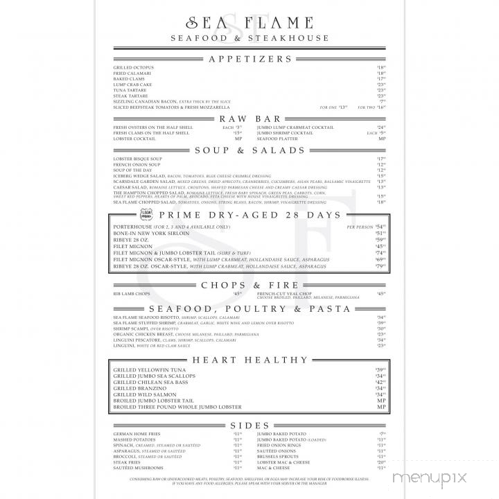 Sea Flame Restaurant - Scarsdale, NY