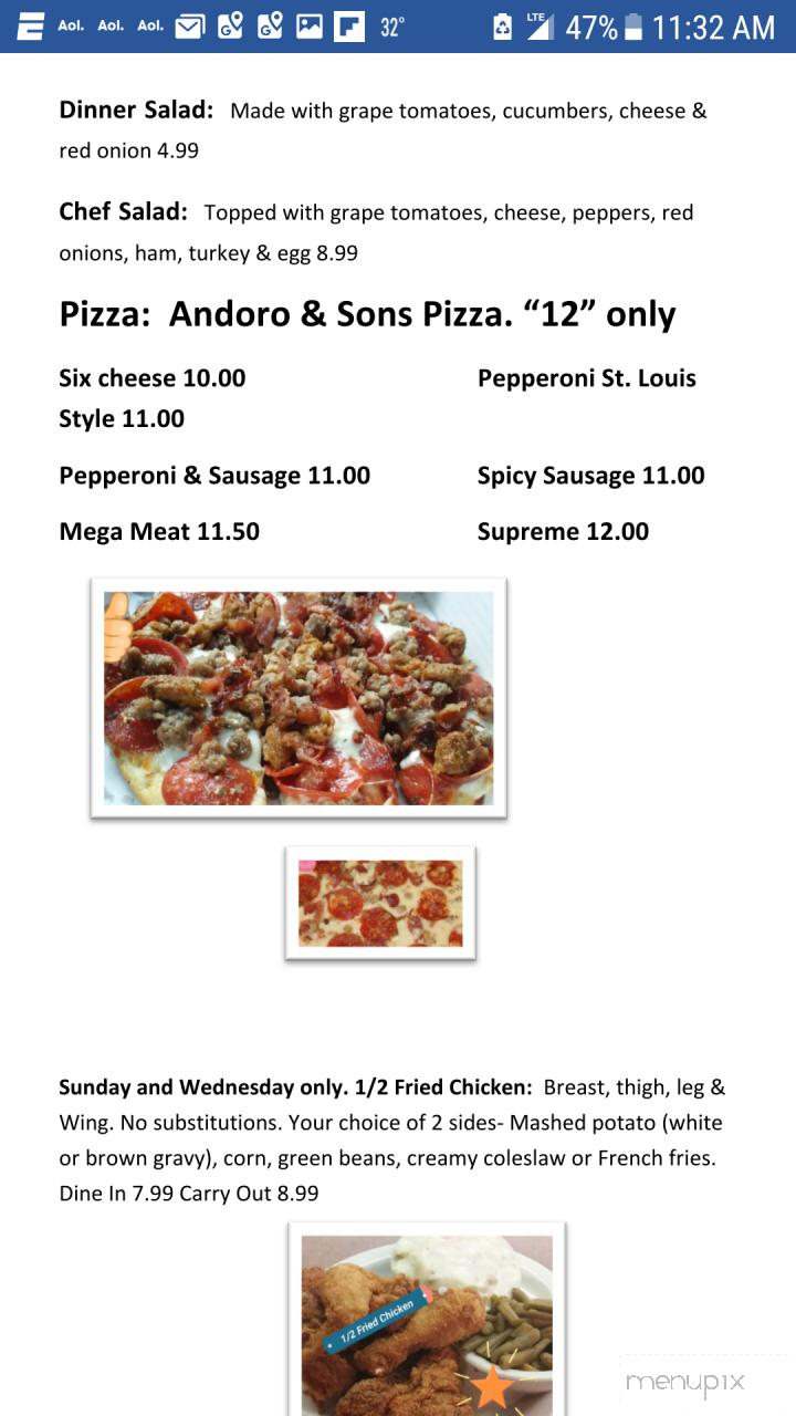 The Ridge - High Ridge, MO menu_pic