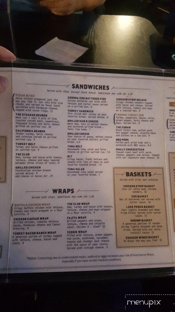Friends & Co - Battle Creek, MI menu_pic