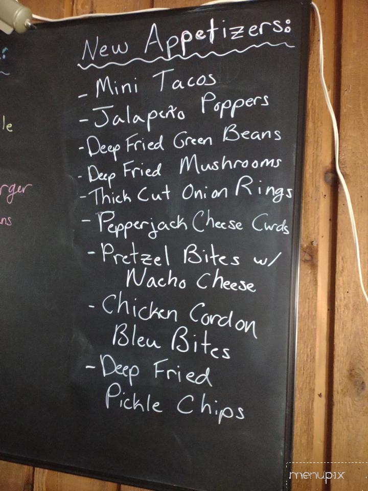 Shoreline Inn Bar & Grill - Woodruff, WI menu_pic