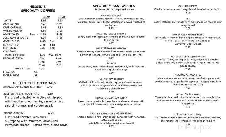 Latte Donatte - Watertown, WI menu_pic