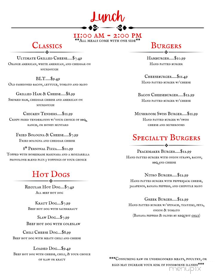 Chill & Fill - Blairsville, GA menu_pic